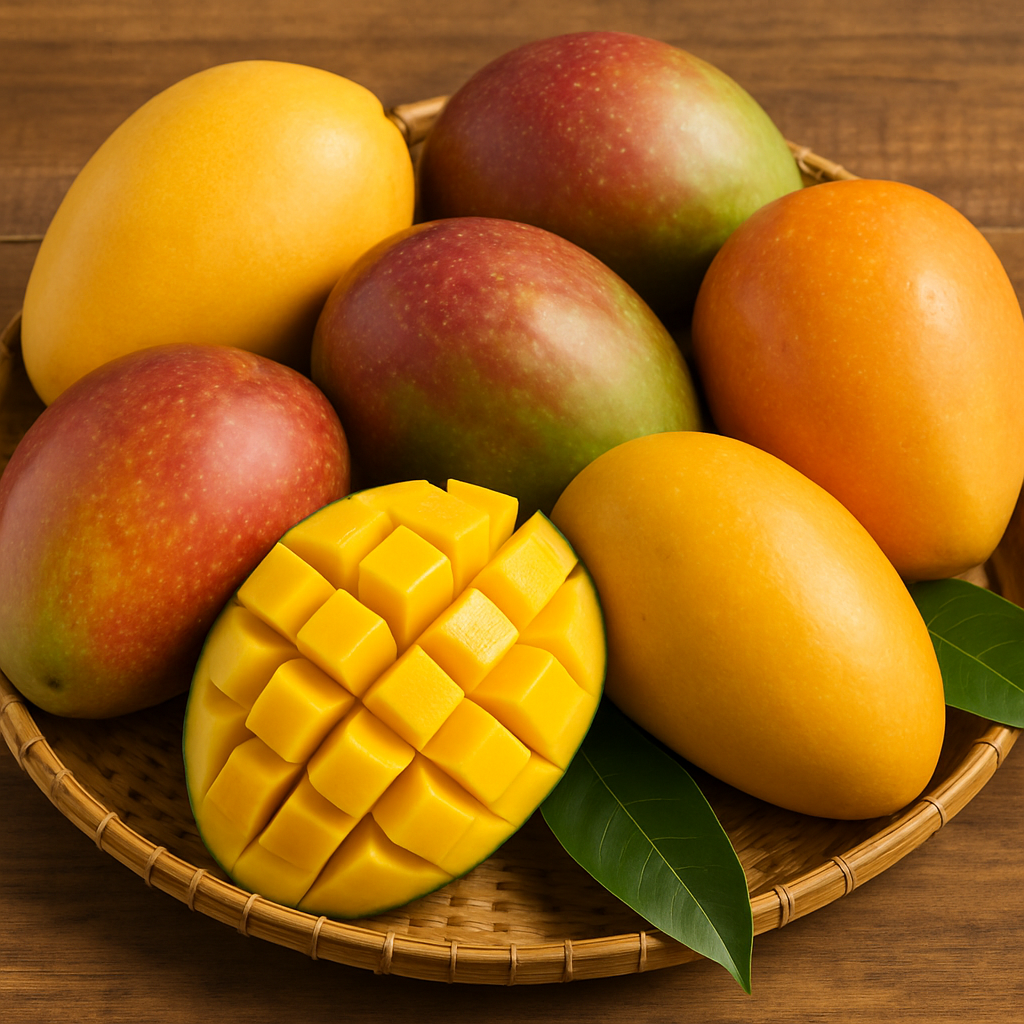 Assorted Mangoes - Banginapalli, Himayat, Chinna Rasaalu, Daseri, Alphonso and Kesar